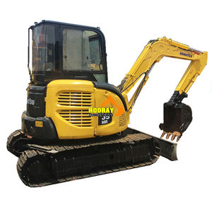 รถขุดตีนตะขาบ Komatsu 3.5 ตัน รุ่น PC35MR แบบเปิดห้องคนขับ เครื่องยนต์ Komatsu SAA3D54E-3FA ปี 2018 ความจุบุ้งกี๋ 0.2 ลบ.ม. ขาย - Product Image 1