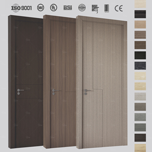 Cina Top della fabbrica Design semplice compensato Mdf <span class=keywords><strong>porte</strong></span> in legno colore nero <span class=keywords><strong>grigio</strong></span> <span class=keywords><strong>porte</strong></span> interne moderne per case <span class=keywords><strong>porte</strong></span> in legno - Product Image 1