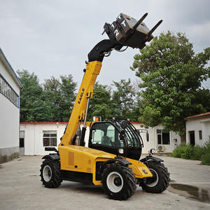 Chinese fabriek 3 ton 7m telescopische handler, terreinwagen, landbouw telescopische heftruck met bak, bouwlift, telehandler - Product Image 1