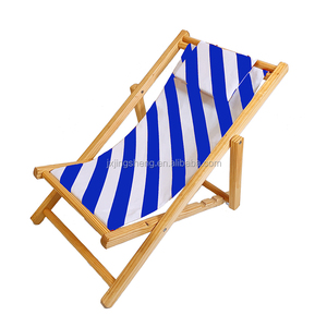 Chaise de plage pliante portable en <span class=keywords><strong>bois</strong></span> au design moderne pour les loisirs de plein air dans le parc, la villa ou la cour, vente en gros de transats pour enfants - Product Image 2