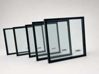 Panneaux de verre isolant à double vitrage sur mesure, verre trempé incurvé à faible émissivité pour rampes d'escalier, utilisation dans les bâtiments