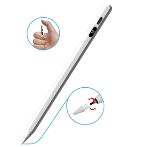 Rechargeable Digital Drawing Stylus Pencil with Led Display Rejection Stylus Pen for Ipad Pro Mini