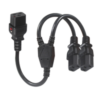 2 In 1 Male Cable, 220V, 250V, 6Ft Pvc, 0.75Mm, 1.0Mm
