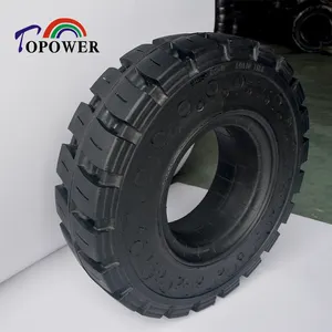 Solid Tire With Hole Hot Sale Forklift Solid Tyre With Side Hole 6.00-9