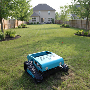 Tosaerba Telecomandato con Cingoli in Gomma per Scalare Pendii Ripidi - Product Image 6