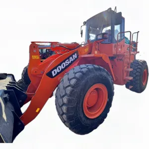 Epa Engine New Retroexcavadora Farm Tractor Backhoe Excavator Loader Wheel Backhoe Loader Used DOOSAN DL505 90% new cheap price