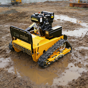 Cortadora de Césped Robótica a Control Remoto para Terrenos Medianos, Desbrozadora de Alta Eficiencia, Mini Robot Cortacésped - Product Image 1