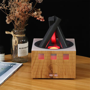 Machine ultrasonique d'aromathérapie à l'huile pour feu de joie, humidificateur à flamme LED pour décoration de la maison, cadeau pour B2B - Product Image 5