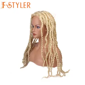 FSTYLER moda mujer pelo carnaval pelucas gran oferta venta al por mayor venta de fábrica personalizar fiesta Cosplay sintético wigsanime pelucas