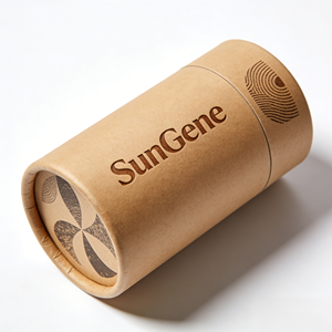 Boîte cylindrique en papier personnalisée pour gobelets à vin rouge, tube rond en carton recyclable pour verrerie, cadeau et expédition - Product Image 3