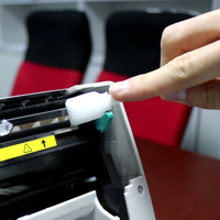 Tampons de nettoyage pré-saturés à 99,7 % d'IPA pour tête d'impression, outil de nettoyage efficace et sans peluches pour l'entretien précis des instruments