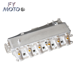 Réservoirs d'extrémité à billettes CNC Gen 1 B58 Collecteur d'admission de refroidisseur d'air de charge pour <span class=keywords><strong>BMW</strong></span> F22 M240I F30 340I 440I 16-19 avec noyau et accessoires - Product Image 3