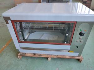 Poulet horizontal <span class=keywords><strong>électrique</strong></span> de gril de rôtisseries de poulet d'acier inoxydable de petit bureau Durable commercial - Product Image 4