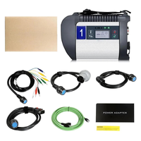 Perangkat Diagnostik Full Chip MB STAR C4 Doip Plus OBDII Scanner Hardware MB SD Connect Compact 4 dengan Fungsi WIFI