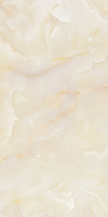 Carrelage en porcelaine poli brillant effet marbre crème 60x120cm, haute dureté, anti-salissure, pour murs et sols
