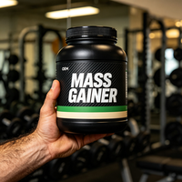Poudre de protéines pour la prise de masse musculaire pour adultes OEM, gain de poids, vitamine C, soutien immunitaire, formule personnalisée