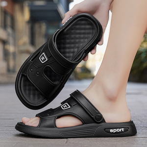 Men's Lightweight Cushioning Sports Casual Sandals Outdoor Walking Beach Shoes Waterproof Breathable Arch <b>Support</b> Steel <b>Toe</b> - Product Image 2