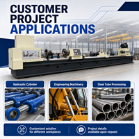 Máquina de Perforación y Mandrinado CNC BTA de 350 mm para Procesamiento de Tubos de Acero, Precio de Fábrica, Entrega Rápida Global