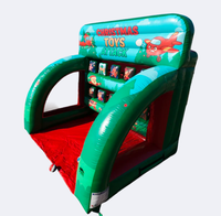 Jeu gonflable de carnaval sur le thème des jouets de Noël, en PVC, écologique, couleur personnalisable, pour aire de jeux extérieure de fêtes