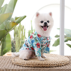 Vestiti per cuccioli camicie per <span class=keywords><strong>cani</strong></span> t-shirt vestiti per animali domestici taglia <span class=keywords><strong>grande</strong></span> intera vendita vestiti per <span class=keywords><strong>cani</strong></span> di taglia <span class=keywords><strong>grande</strong></span> camicia per ananas da spiaggia cane da compagnia hawaiano - Product Image 2