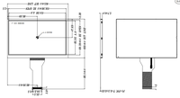 Écran LCD Yousee 7 pouces WVGA TN 6 heures 800x480 compatible avec Innolux TN94 50 broches 500 nits, tactile en option