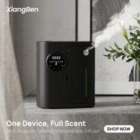 Nouveau diffuseur d'arômes électrique sans eau, mural, pour usage commercial, hôtelier et domestique, diffuseur d'huiles essentielles à deux réservoirs