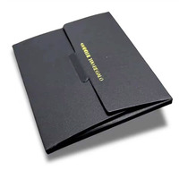 Amplop Kertas Custom Mewah dengan Cetak Foil Emas, Amplop Kertas Seni untuk Undangan Bisnis, Kartu Hadiah, dan Cetak Kustom