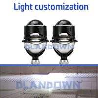 DLAND YYA 73W TIR 3 "OBJETIVO PROYECTOR LED BI BILED CON DOS REFLECTORES PRISMA LHD POTENCIA CON EXCELENTE VIGA