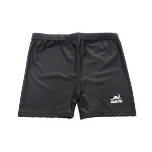 กางเกงว่ายน้ำแห้งเร็วสำหรับผู้ชายเซียง ยู เม็นส์สีดำทรงหลวมขาสี่เหลี่ยมสำหรับเล่นกีฬาทางน้ำ - Product Image 5