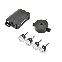 Kit de capteurs de stationnement étanches 20,5 mm, portée de détection étendue, 2 ou 4 capteurs, radar de recul, alerte sonore, peignable, ultrasonique