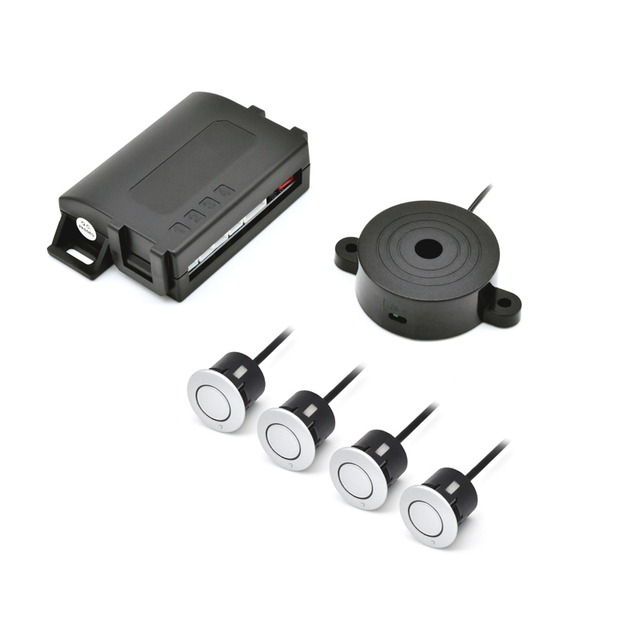 20.5mm Waterproof Parking Sensor Kit Extended Detection Range 2 4 Sensors Reverse Radar Buzzer Sound Alert Paintable Ultrasonic