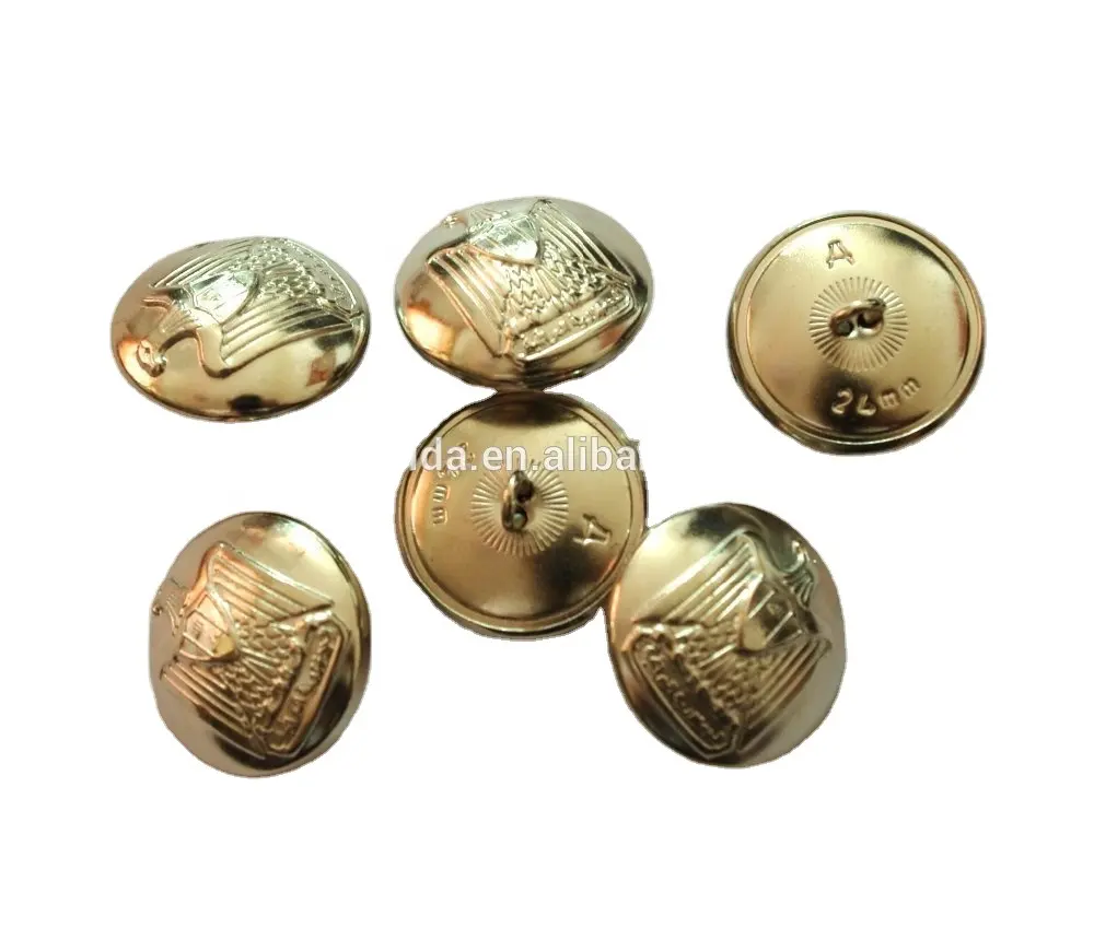 fashion 16mm 24mm custom metal large sew button for coat