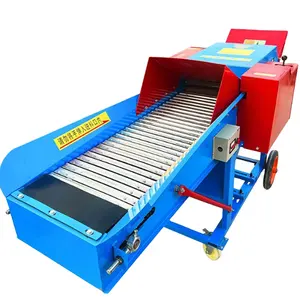 Agriculture Straw Animal Feeding Grass Forage Chopper Machine Electric Chaff Cutter Blades And Grinder Combined Machine