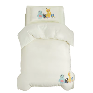 Ensemble de couettes pour bébé en coton Cartoon Taille personnalisable avec <span class=keywords><strong>oreiller</strong></span> de teinture active Ensemble de housse de <span class=keywords><strong>couette</strong></span> pour matelas - Product Image 3