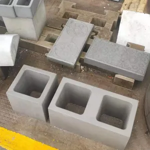 Moldes de tijolo oco para decoração, 40*20*20 cm para parede de jardim, concreto, ventilação, moldes de tijolo para drenagem