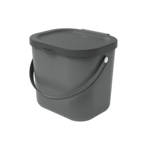 Rotho Waste <b>Bin</b> Albula 10L <b>With</b> <b>Lid</b> And Handle For Kitchen Use - Product Image 1