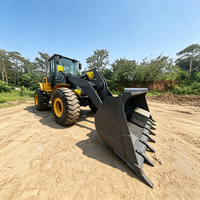 MX956 Hydraulic Wheel Loader Z Linkage Front End Wheel Loader Compact Bucket Wheel Loader untuk Mesin Pemindahan Tanah