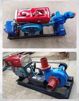 Pompa Hisap Pasir Sentrifugal Kelautan Tugas Berat, Pompa Pengerukan Terpasang di Kapal, Besi Paduan Krom Tinggi 7.5 HP Anti Ledakan OEM untuk