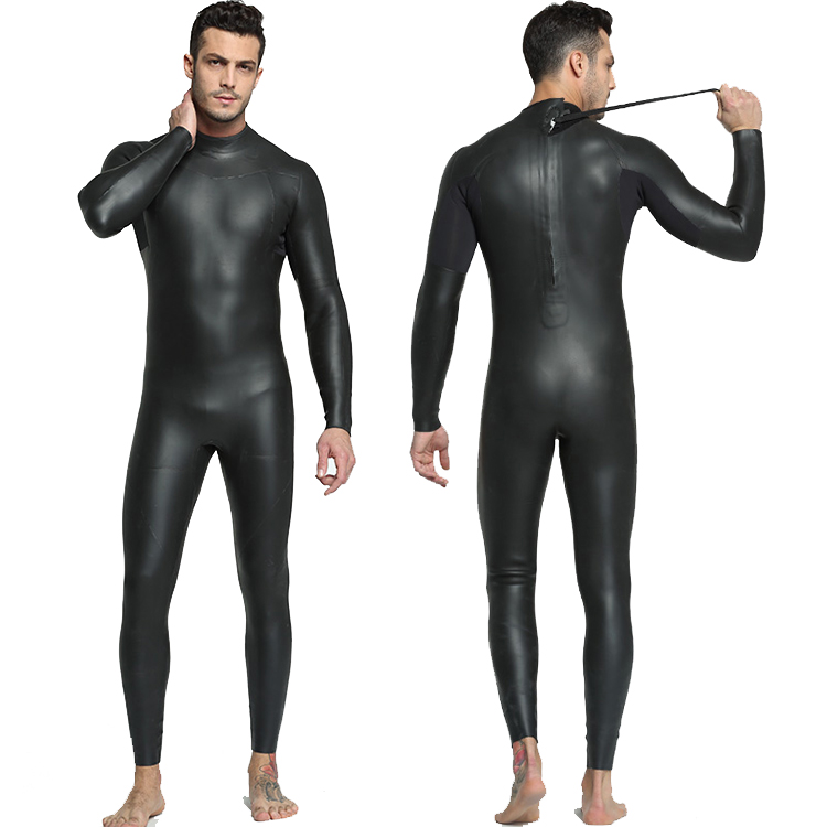 Smooth Skin Neoprene Men's Triathlon Wetsuit for Swimming & ODM