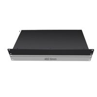 1U2u Raf Kasası Sunucu Kasası Raf Montajlı PC Kasası Sunucu Kasası Raf Kasası Sunucu Kılıfları Slave Amplifikatör 19 1u Metal Kasa