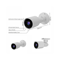 Caméra IP CCTV miniature sans fil, étanche, cachée, de type bullet, fabriquée en Chine, en vente