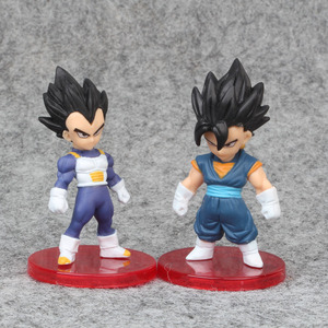 Juego de 21 Piezas de Minifiguras de PVC de Personajes de Dibujos Animados <span class=keywords><strong>Super</strong></span> <span class=keywords><strong>Saiyan</strong></span> Goku <span class=keywords><strong>Gohan</strong></span> Gogeta Vegeta, Modelo de Juguete - Product Image 4
