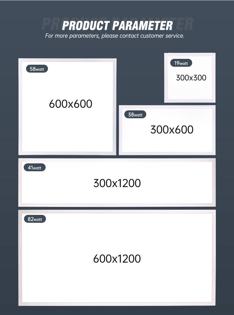 Guangzhou in stock 60x60 led panel light 2x4 48w commercial  panel light 60x60 cm led backlit panel light for office