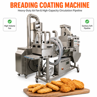 Machine de panification commerciale pour la production de galettes de burger sur ligne de production en usine de transformation d'aliments surgelés