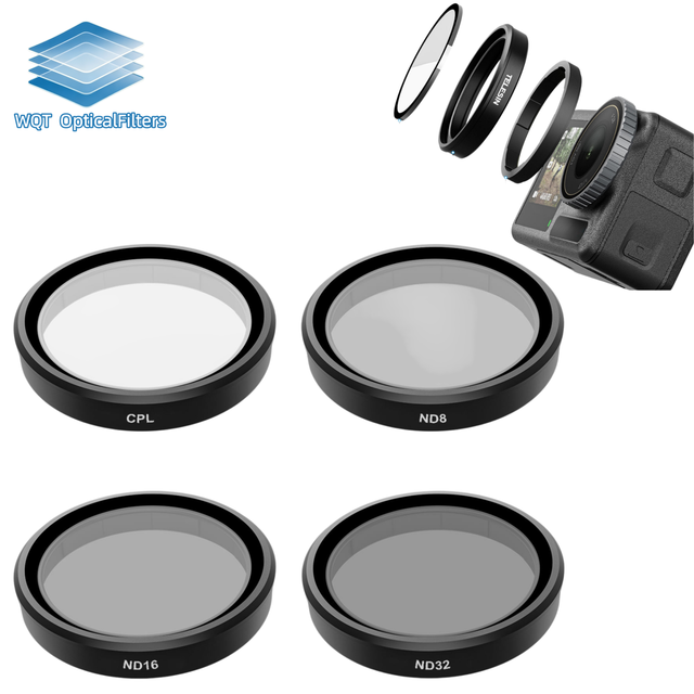 Magnetic CPL ND8 ND16 ND32 Filter 4 in 1 Set Optical Glass Neutral Density Filter Camera Lens Filters for Camera Lens protection