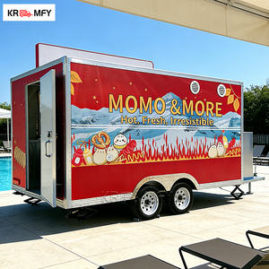 Camion de cuisine mobile multifonctionnel entièrement équipé pour la vente de snacks, bonbons et chips en extérieur - Product Image 3