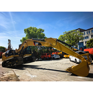 Excavatrice sur chenilles d'occasion CAT 320D de haute qualité, machine de construction hydraulique de 20 tonnes, vente d'excavatrice Caterpillar 320D - Product Image 2
