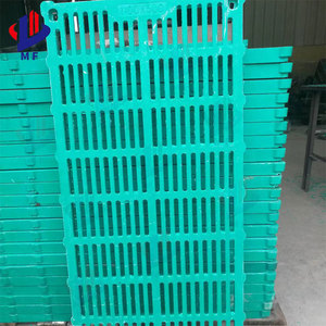 Nuevo Material <span class=keywords><strong>BMC</strong></span> 2,2 m X 0,6 m Tablero de estiércol de oveja de carga fuerte verde con espacio de 1,6 cm para granja de ovejas - Product Image 5