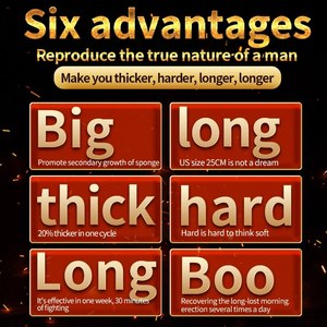 น้ำมันชะลอการมีเพศสัมพันธ์ของผู้ชายเพื่อต่อต้านการหลั่งเร็วช่วยยืดขยายอวัยวะเพศเป็นเวลา60นาทียืดจุดสุดยอด - Product Image 4