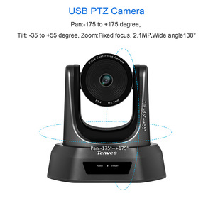 Full HD auto tracking PTZ cámara de distancia de formación en línea - Product Image 2